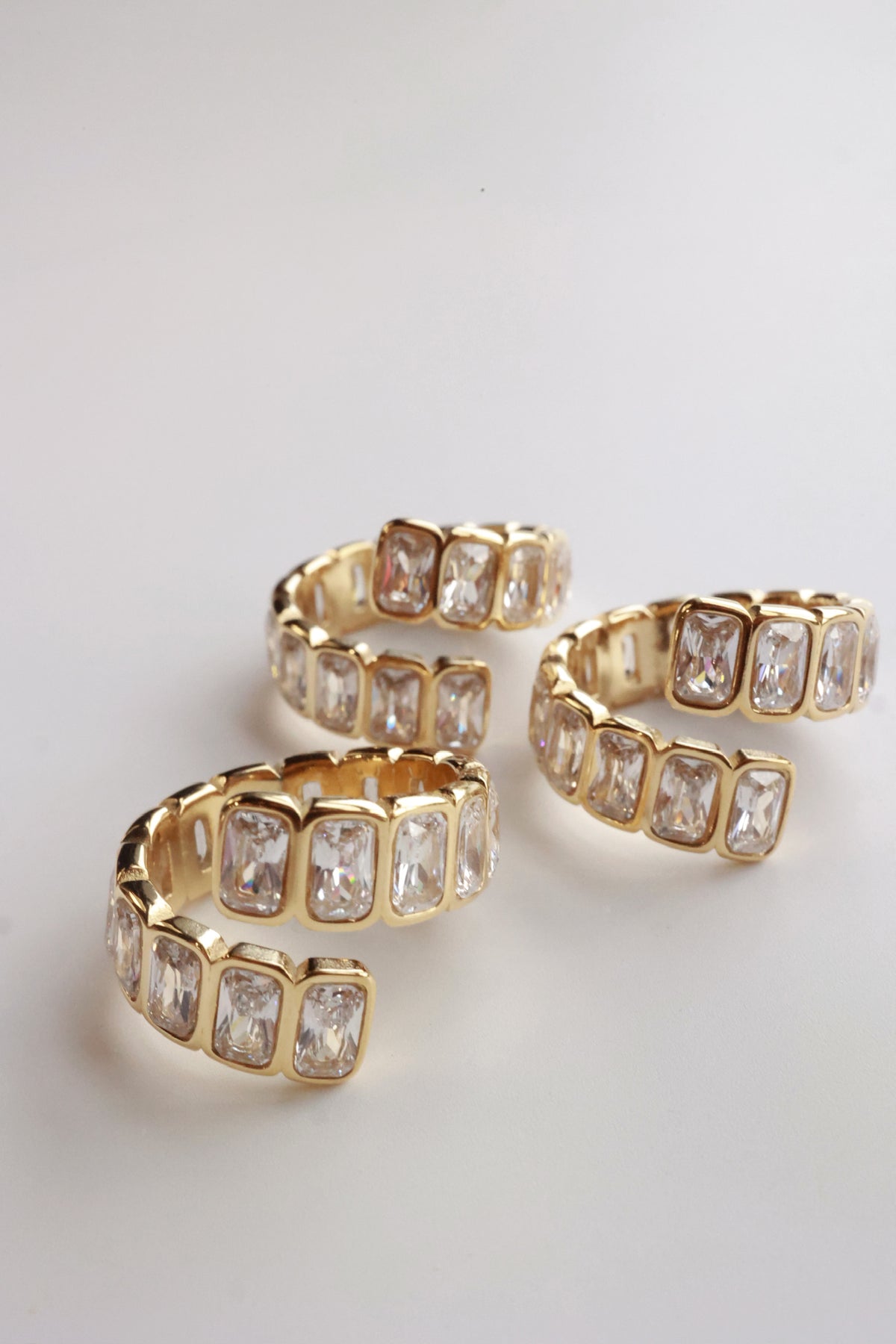 Sienna Crystal Wrap Ring