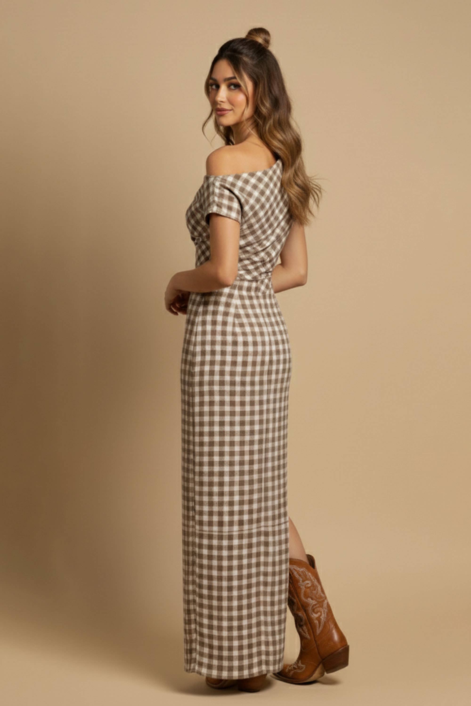 Aspen Rose Maxi Dress