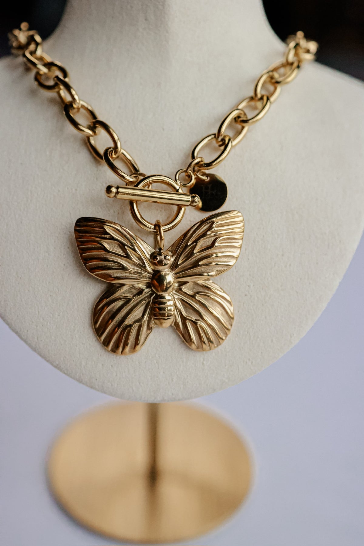 Missy Butterfly Statement Necklace